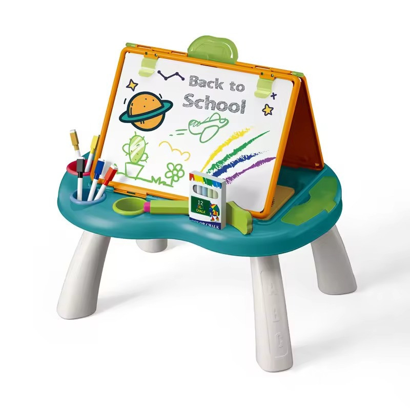 Магнітна дошка двостороння, дитяча на ніжках CJ-2228206 Кам'янець-Подільський - фото 2