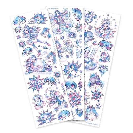 Набор временных татуировок Звездные рисунки 