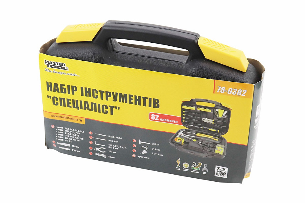Набір інструментів 82 предметів "Спеціаліст" 78-0382 Київ - фото 2