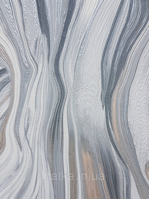 Шовілові на флізеліні Grandeco Illusion метрові блакитні хвилі Київ - фото 4