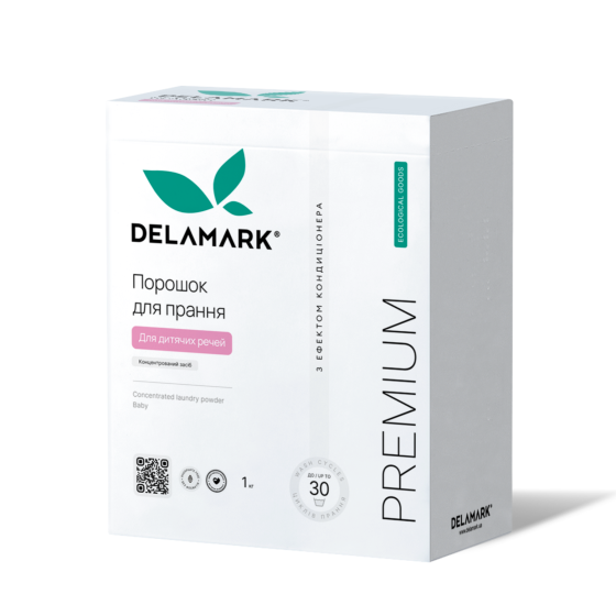 Пральний порошок Baby з ефектом кондиціонеру DeLaMark 1 кг Винница