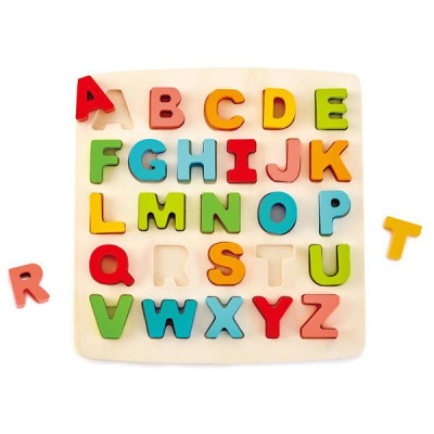 Пазл Hape деревянный Английский алфавит (E1551) Винница - изображение 2