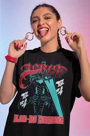 Футболка для хлопчика з аніме принтом Ігріс Соло Левелінг Сунг оверсайз (зріст від 165 до 180) Чорний AnimeJ0150m Дніпро