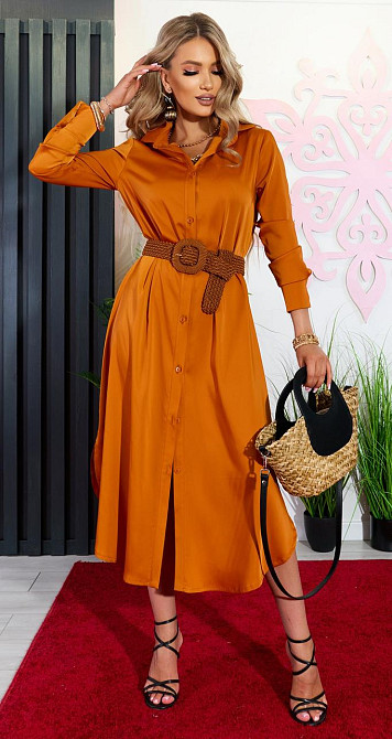 Шовкова сукня сорочка (44) Київ - фото 6