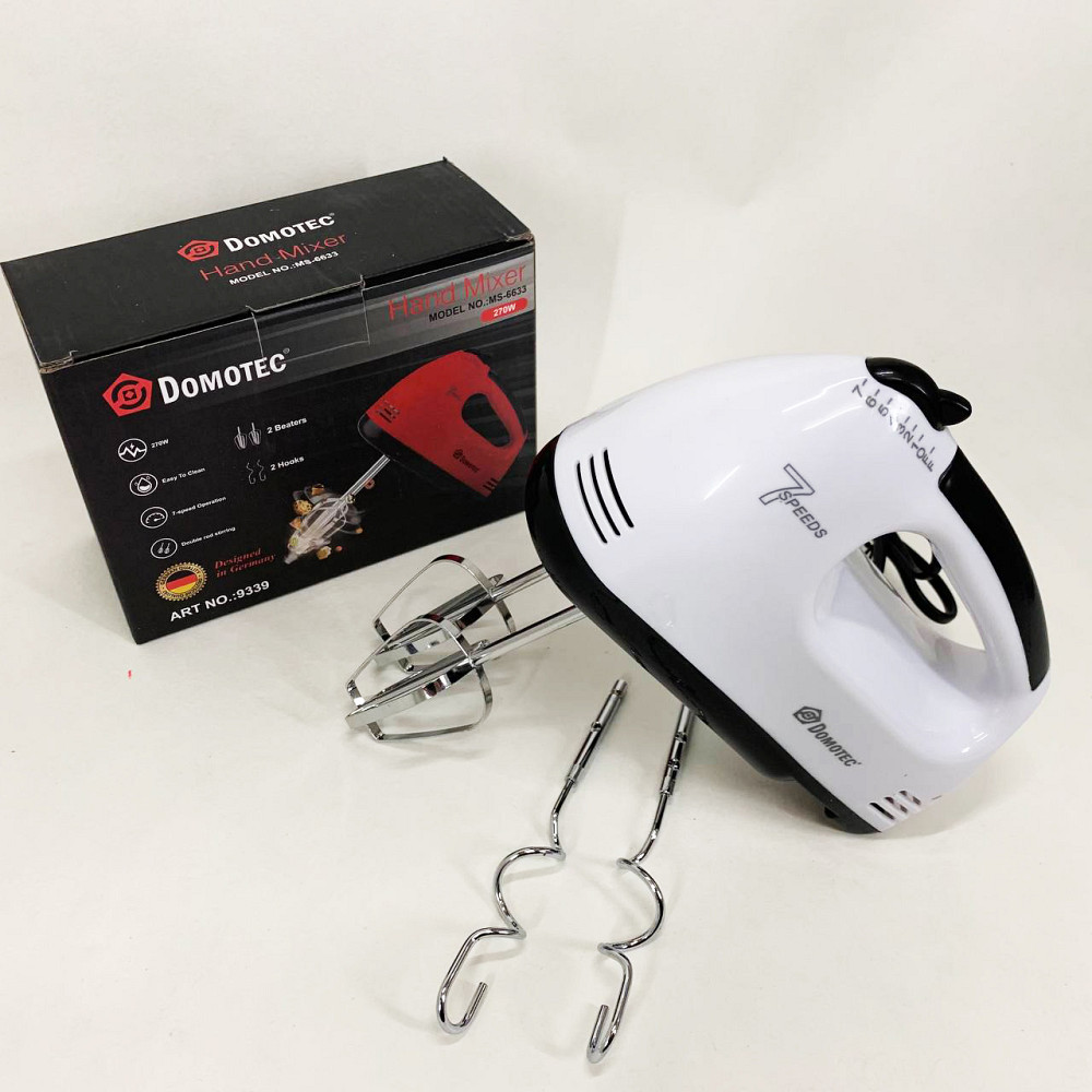 Міксер з насадками для збивання, Міксер для приготування тіста і кремів кремів і мусів RW-44 Львів - фото 6