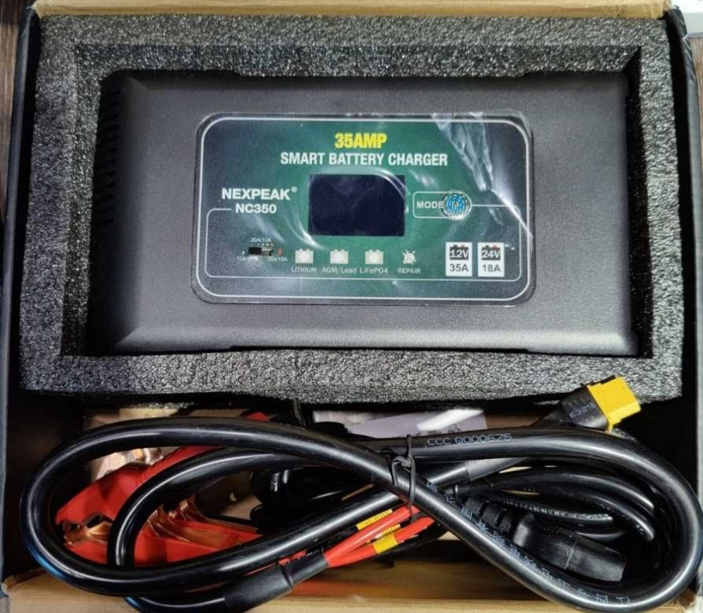 Зарядное устройство, для Аккумуляторов : NEXPEAK 35A 12V-24V AGM, LiFePo4. Киев - изображение 3