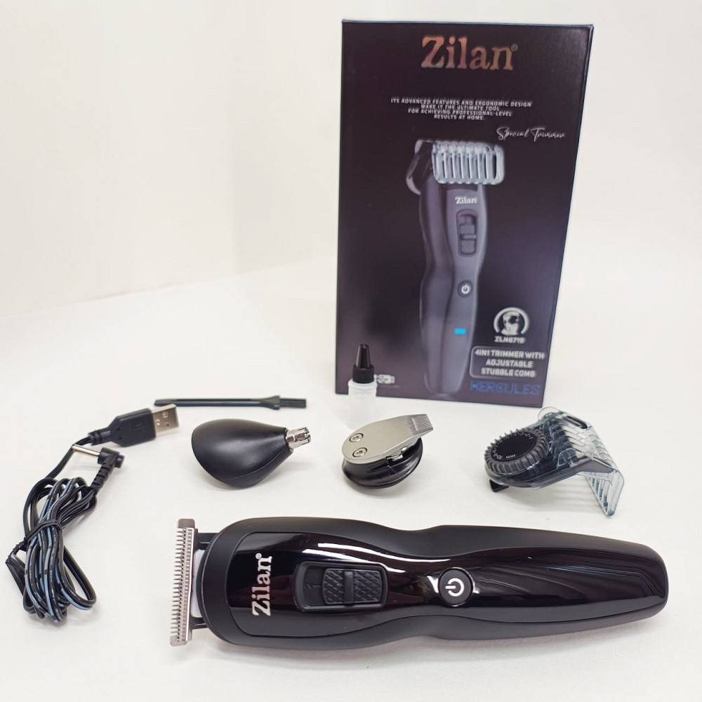 Бритва-тример для чоловіків, Професійна електробритва для дому, Компактна електробритва чоловіча KE-48 Львів - фото 2