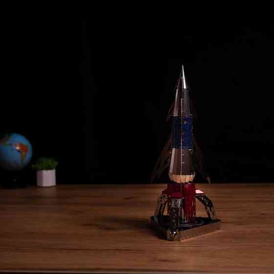 Колекційна модель-конструктор Metal Time Ad Astra Космічна ракета механічна (MT050) Харків