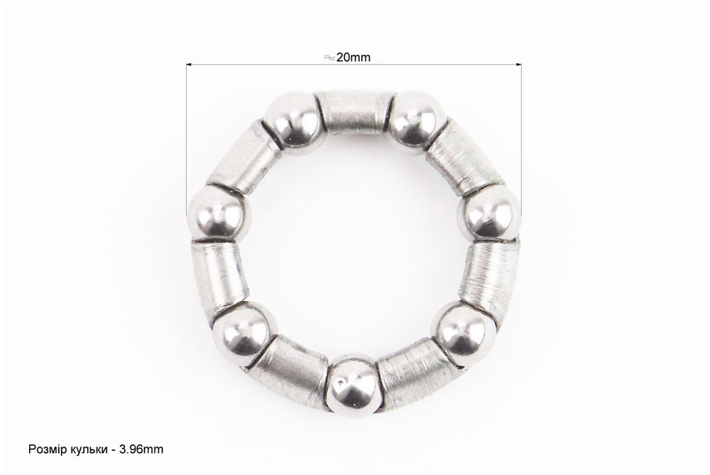 Підшипник педалей 5/32" (Ø3,96) х 7 кульок (D≈20мм) Київ - фото 2