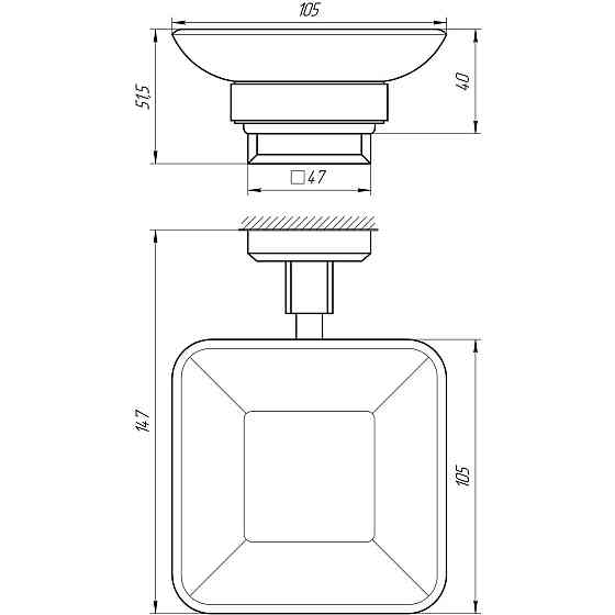 Мыльница TOPAZ TKB 9922A (000021231) Киев