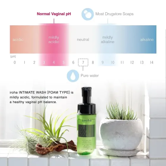 Піна для інтимного догляду Iroha Intimate Wash Foam Type Damask Rose and Geranium 150 мл Львов