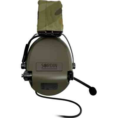 Наушники для стрельбы Sordin Supreme MIL CC з верхнім тримачем (75332-06-S) Винница