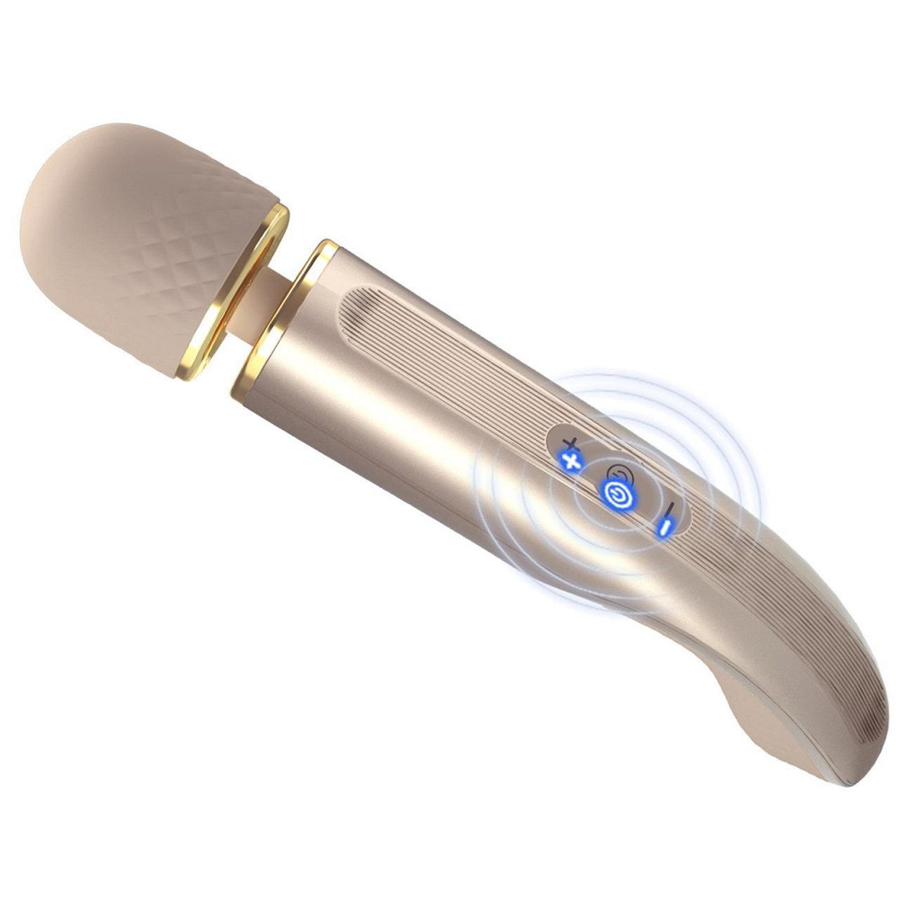 Вибромассажер микрофон PRETTY LOVE Interesting Massager Gold, 29 х 5.8 см Sex Aura Киев - изображение 9