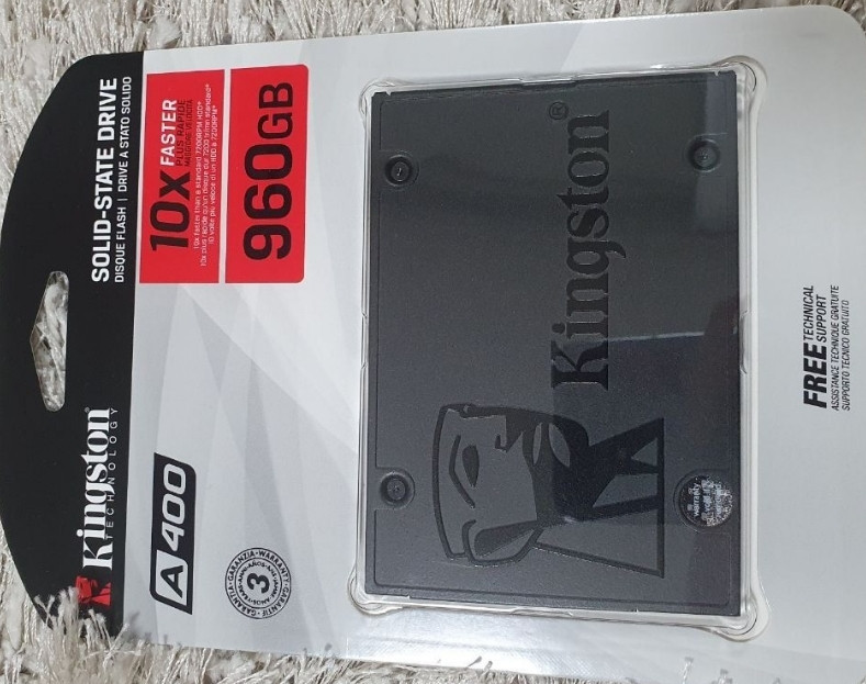 Kingston A400 960 Gb 1Tb, ssd накопичувач, sata 3, жорсткий диск Київ - фото 3