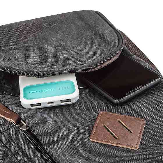 Рюкзак текстильний Vintage 20074 Чорний Київ