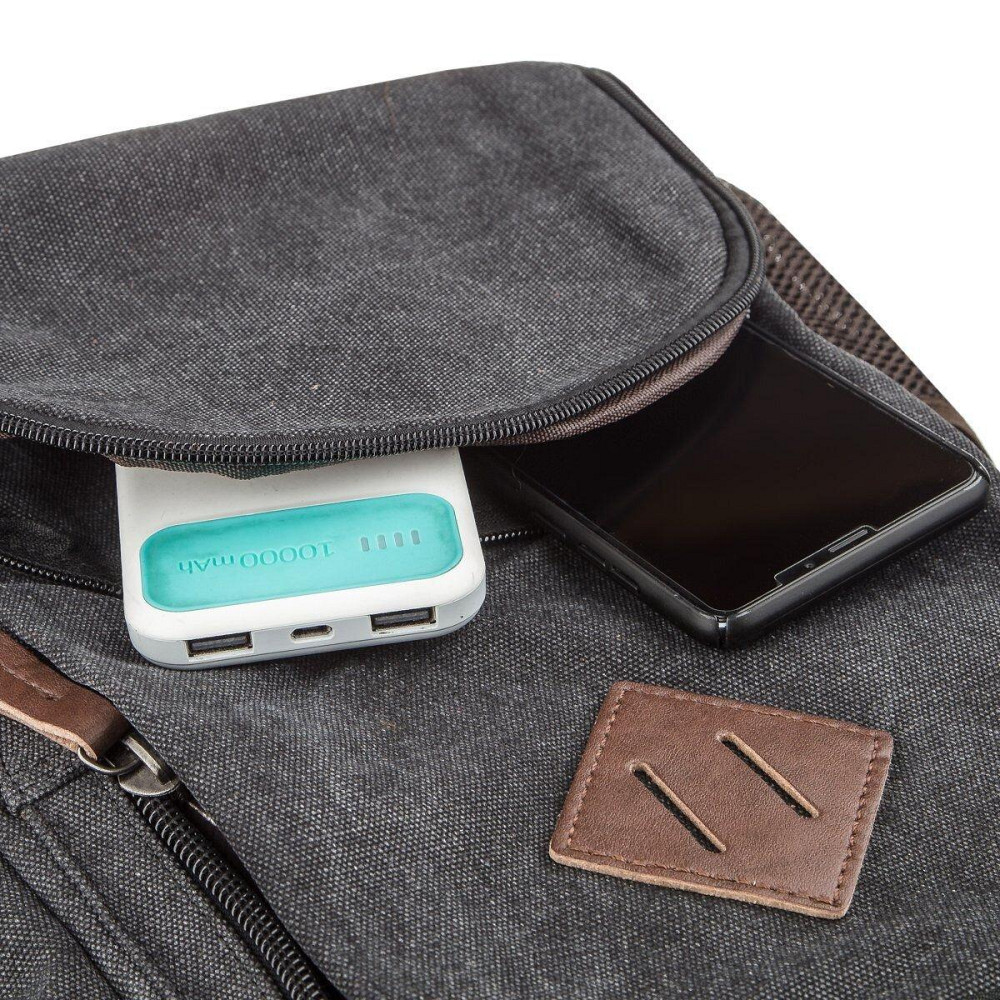 Рюкзак текстильний Vintage 20074 Чорний Київ - фото 6