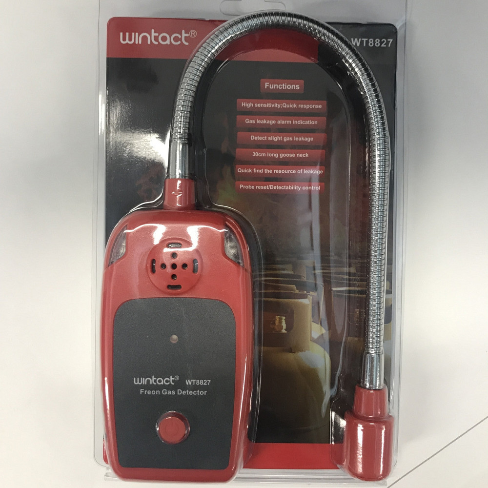 Детектор утечки фреона (10-1000 PPM) WINTACT WT8827 Одесса - изображение 7