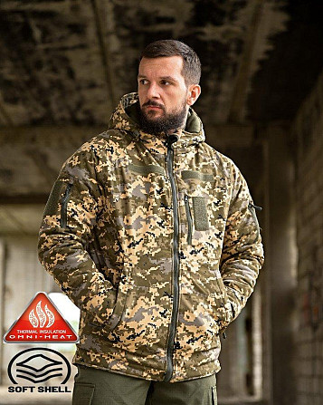 Тактична куртка Patriot Omnihit -20 пікселів ТР6404 Київ - фото 1