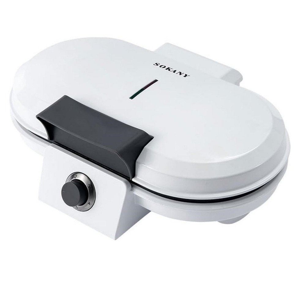 Вафельниця Sokany для бельгійських вафель 1200 Вт універсальна електровафельниця KJ-510 Київ - фото 2