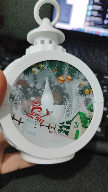 Новорічний декоративний світильник. Світильник нічник Одеса - фото 7