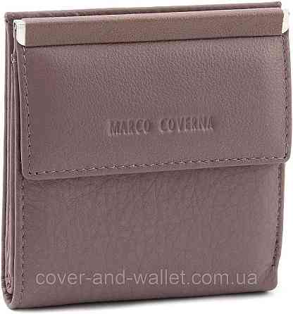 Пудровый женский кожаный кошелек маленького размера Marco CovernaMarco Coverna 1420 Киев
