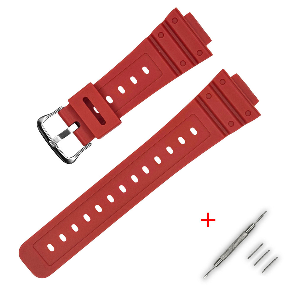 Ремешок для Casio G-Shock DW-5600 Red SI SBR Киев - изображение 1