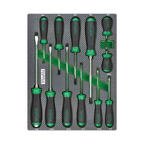 Набір викруток в ложементі 12ед. TOPTUL GEB1203 Одеса