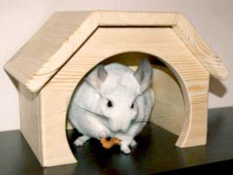 Домик для шиншиллы 