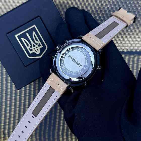 Patriot 017BKLTBN Тризуб злото Black-Light Brown SBR Київ