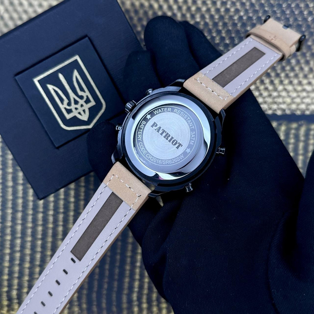 Patriot 017BKLTBN Тризуб злото Black-Light Brown SBR Киев - изображение 5