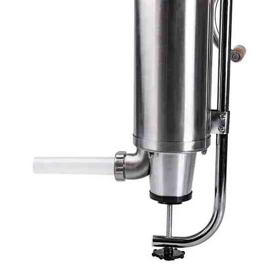 Вертикальный шприц для колбасы 3 л из нержавеющей стали шприц колбасный 4 насадки 16788-7 Киев
