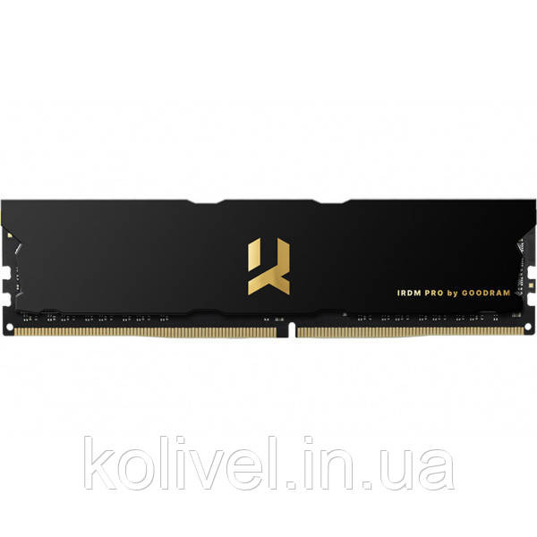 DDR4 16Gb 4000MHz (2*8Gb) GoodRAM IRDM PRO PITCH BLACK, Kit Retail (IRP-4000D4V64L18S/16GDC) Київ - фото 1