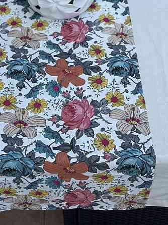 Ecotton Скатертина Ecotton DUCK 170х220 см водовідштовхувальна з квітами Коломия