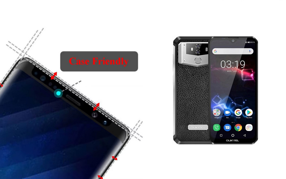 Захисне скло HyperGlass Pro для Oukitel K12 – максимальна чутливість та захист Київ - фото 4