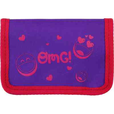 Гаманець дитячий Cool For School багатофункційний на липучці, фіолетовий (CF86311) Вінниця