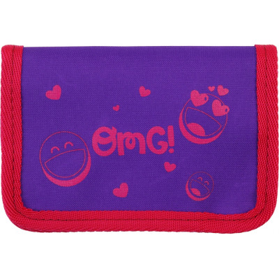 Гаманець дитячий Cool For School багатофункційний на липучці, фіолетовий (CF86311) Вінниця - фото 1