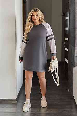 Спортивное платье из двунитки 