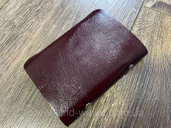 Маленькая кожаная визитница для пластиковых карточек ST Leather Киев - изображение 6