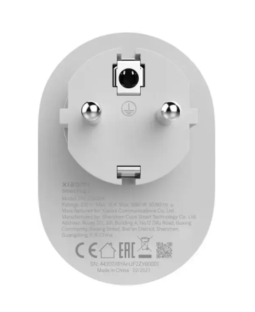 Розумна розетка Wi Fi Xiaomi Smart Plug 2 Wi-Fi (Білий) Вінниця
