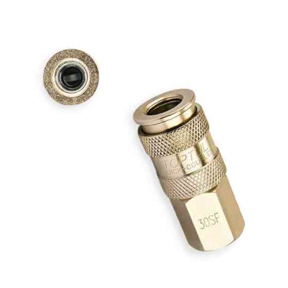 Быстросьёмное соединение с клапаном под резьбу 1/2