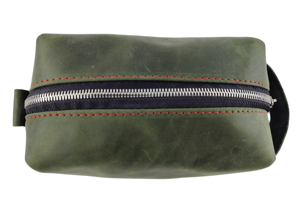 Косметичка несесер на блискавці PES з натуральної шкіри Київ - фото 3