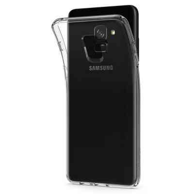 Чехол для мобильного телефона для SAMSUNG Galaxy A8 Plus 2018 Clear tpu (Transperent) Laudtec (LC-A73018BP) Винница