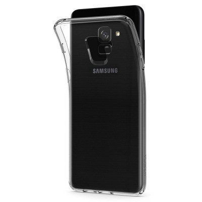 Чехол для мобильного телефона для SAMSUNG Galaxy A8 Plus 2018 Clear tpu (Transperent) Laudtec (LC-A73018BP) Винница - изображение 3