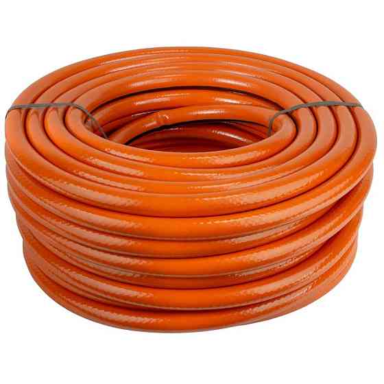 Шланг для поливу Бурштин 3 шари армований 3/4" 30м FLORA (5066854) Рівне