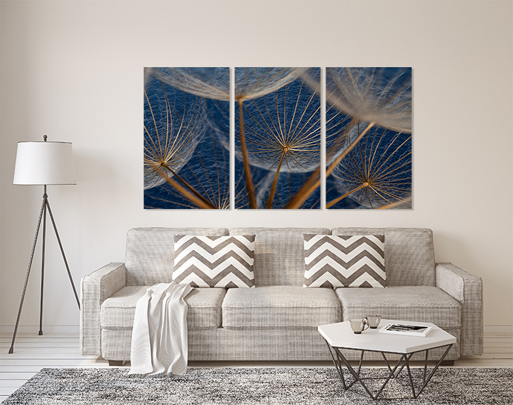 Модульна картина у вітальню/ спальню  Кульбаба  ART-302_3A 70х130 см Київ - фото 2