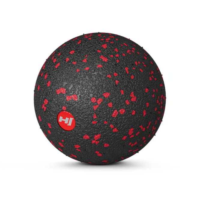Масажний м'яч EPP 80 мм Hop-Sport HS-S008MBR чорно-червоний Киев - изображение 2