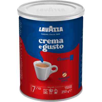 Кава Lavazza Crema&amp;Gusto мелена 250 г ж/б (8000070038820/8000070038158) Вінниця