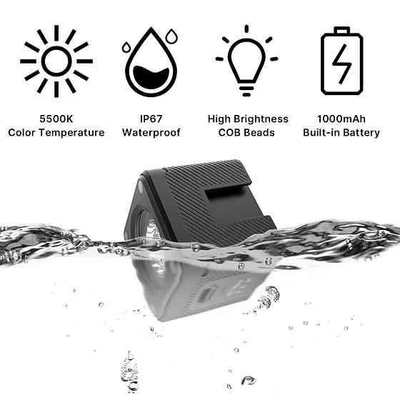 Відеосвітло Ulanzi Vijim Waterproof Versatile LED light (UV-2172 L2) Киев