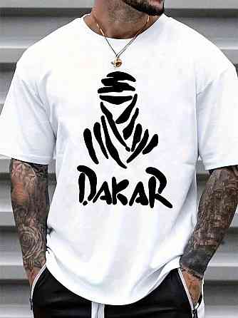 Футболка мужская с принтом  42 Белая 2664090360 Днепр