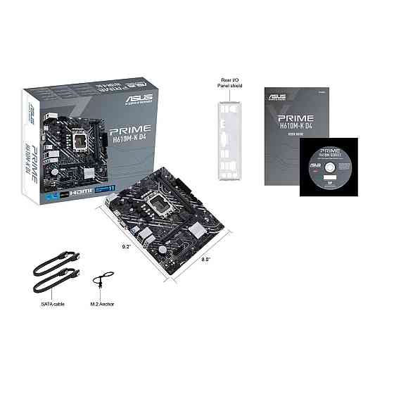 Материнська плата Asus Prime H610M-K D4 Socket 1700 microATX Харків